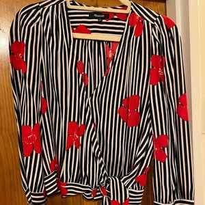 Madewell wrap top